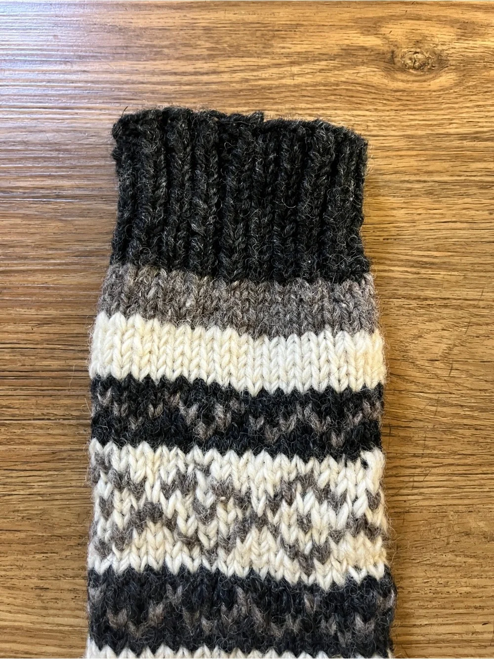 Handmade soft handknit